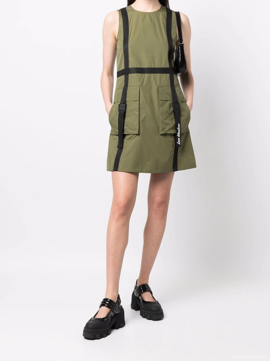 Affordable Women dress pocket-detail mini Moschino Love 0407